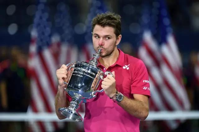 Stan Wawrinka of Switzerland