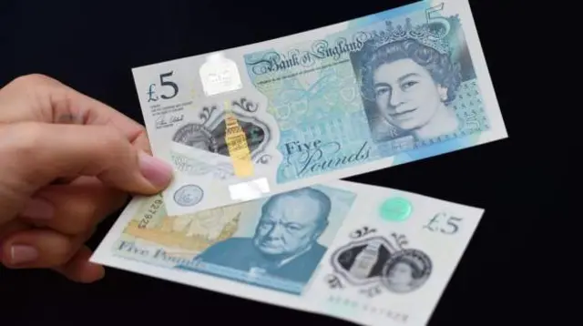 New five pound note