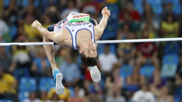 Jonathan Broom-Edwards at the Rio Paralympics