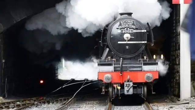 Flying Scotsman steam train