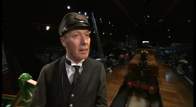 Martin Barrass as Mr Perks in The Railway Children