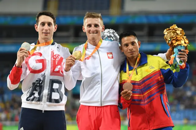 Jonathan Broom-Edwards, Maciej Lepiato and Rafael Uribe at Rio 2016