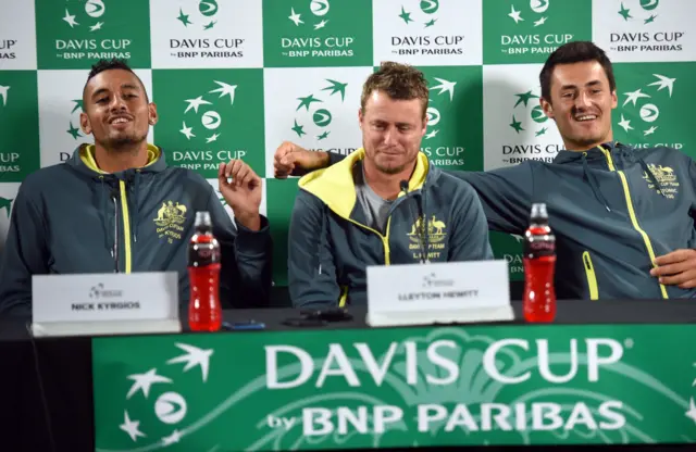Australia Davis Cup team
