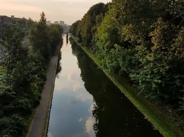 Canal in Birmingham