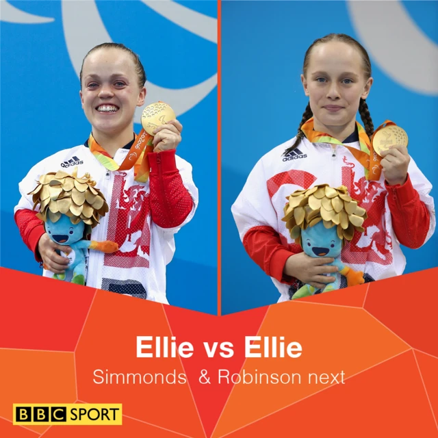 Ellie Simmonds and Ellie Robinson