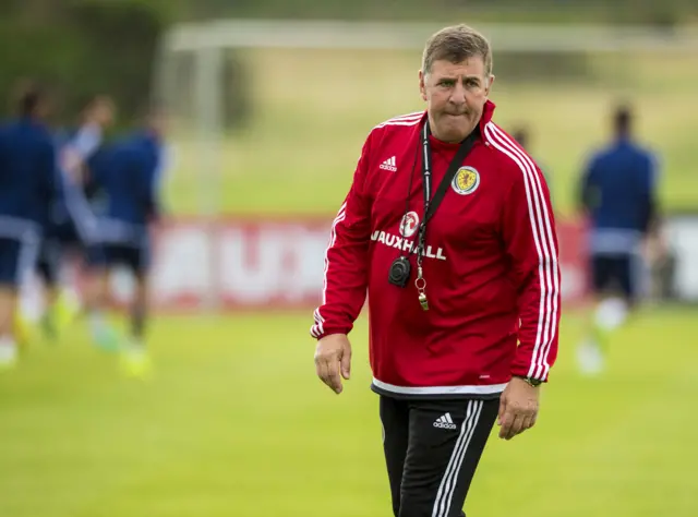 Scotland assistant manager Mark McGhee