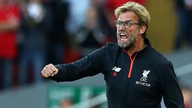 Liverpool boss Jurgen Klopp