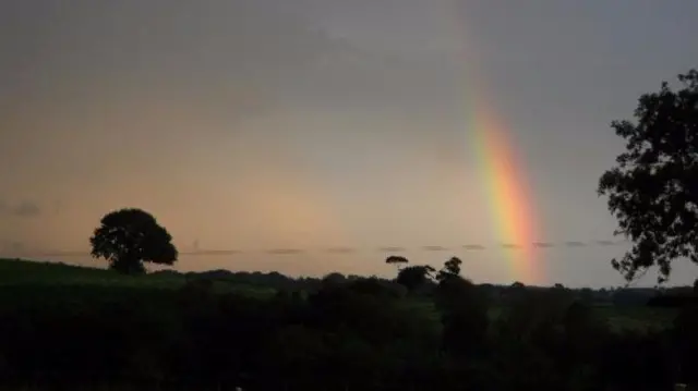 Rainbow in Ipstones