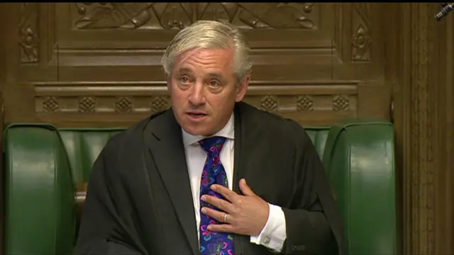 Speaker John Bercow