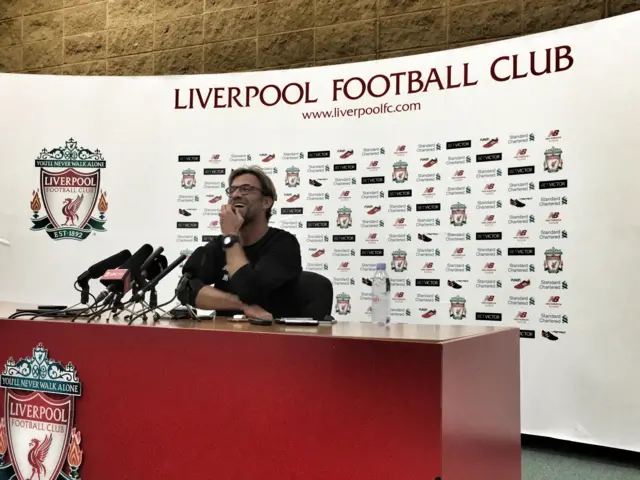 Liverpool boss Jurgen Klopp