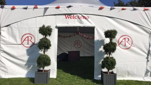 Antiques Roadshow marquee