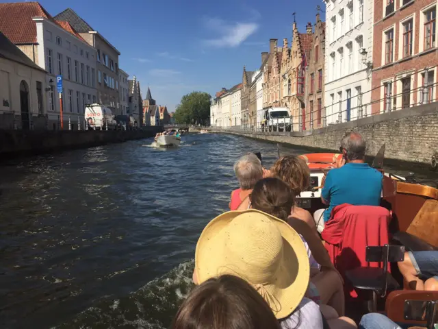 Canal trip in Brugge