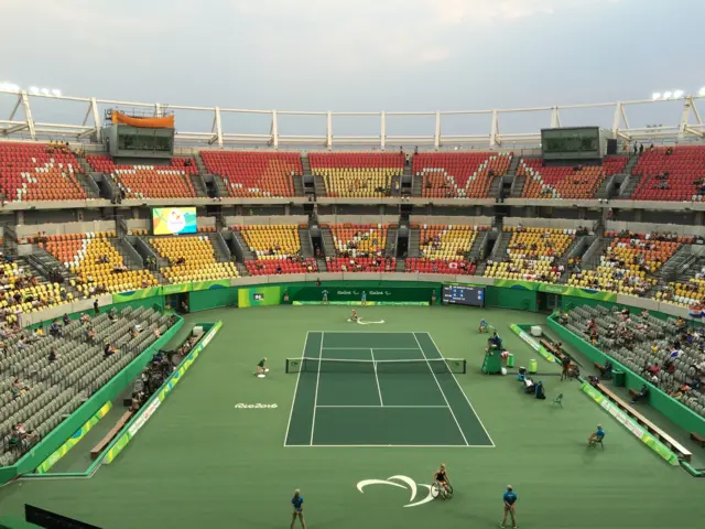 Rio tennis centre