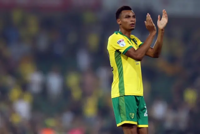 Jacob Murphy applauds the crowd