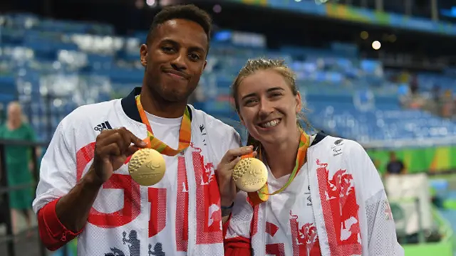 Chris Clarke and Libby Clegg