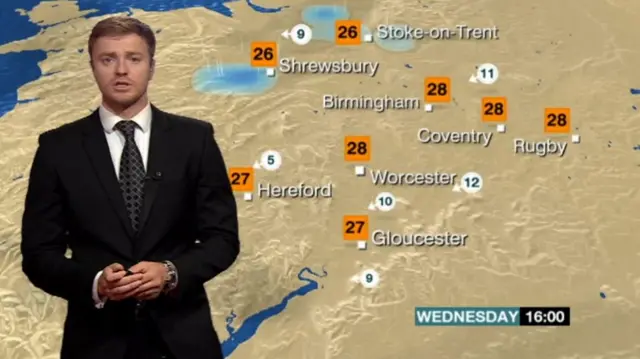 Wednesday weather forecast