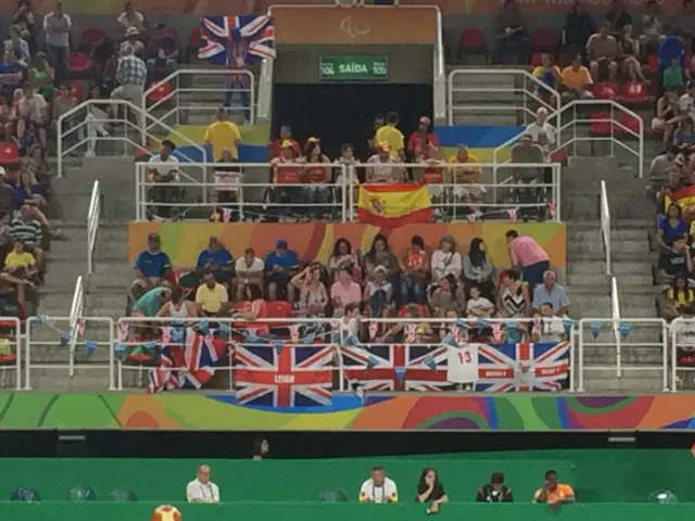 Basketball crowd