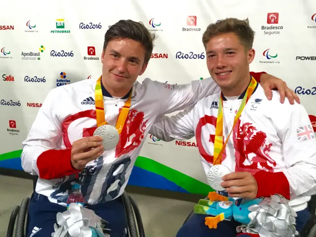 Gordon Reid and Alfie Hewett