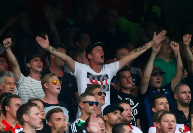 Feyenoord fans