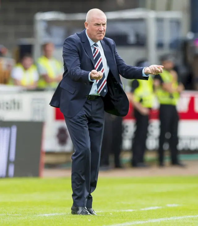 Rangers boss Mark Warburton