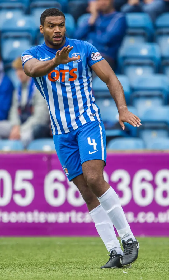 Kilmarnock defender Miles Addison