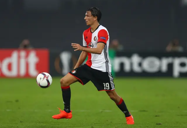 Feyenoord's Steven Berghuis