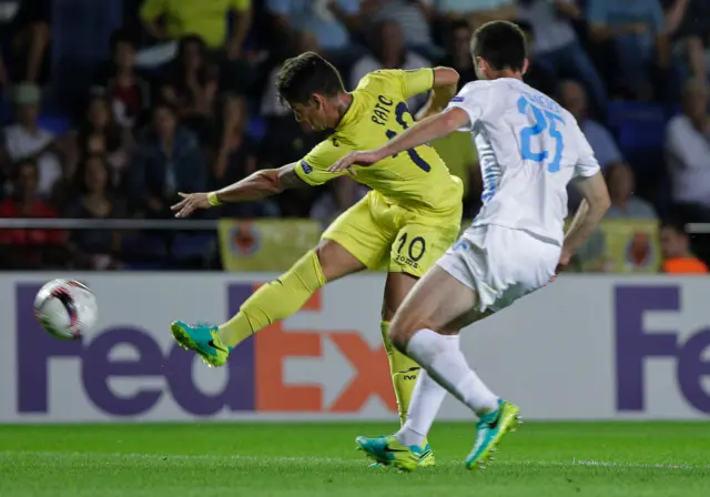 Villareal's Alexandere Pato