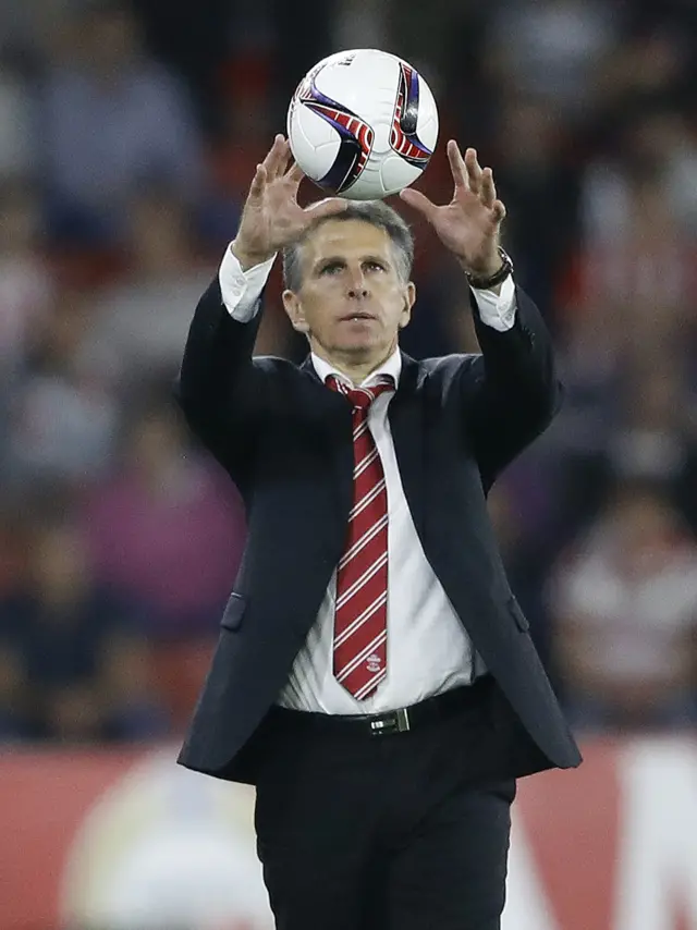 Southampton manager Claude Puel