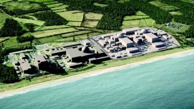 Sizewell C artists impression