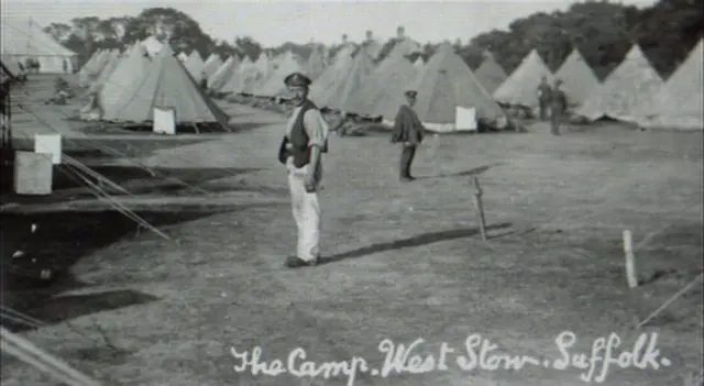 West Stow camp