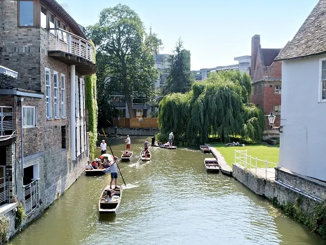 Punters on River Cam