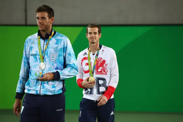 Andy Murray will face Juan Martín del Potro