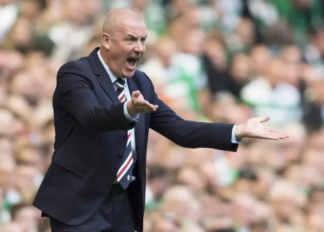 Rangers boss Mark Warburton