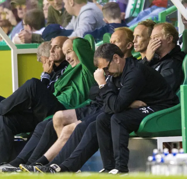 Hibs reflect on a heavy defeat by Malmo