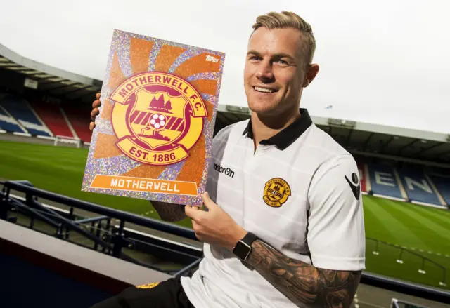 Motherwell defender Richard Tait