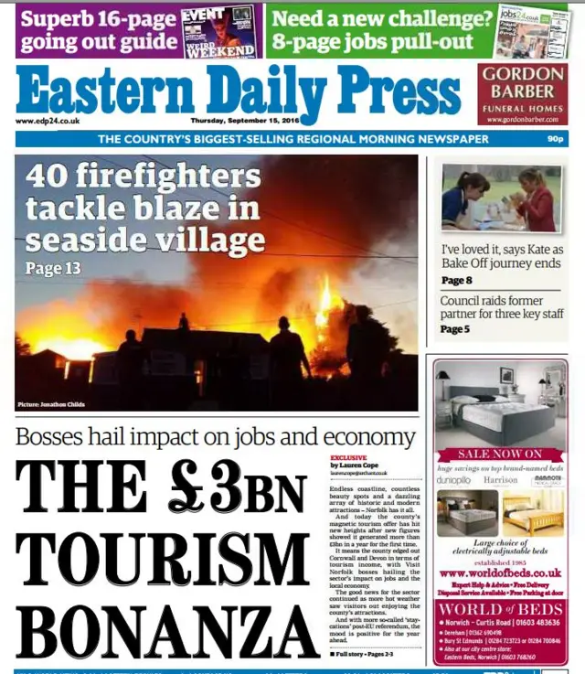 Front page of EDP