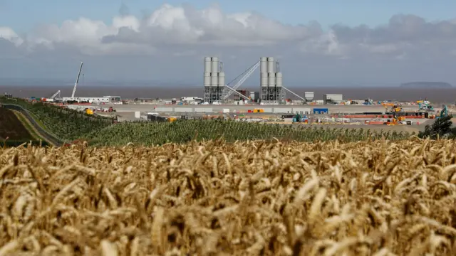 Hinkley Point C construction site