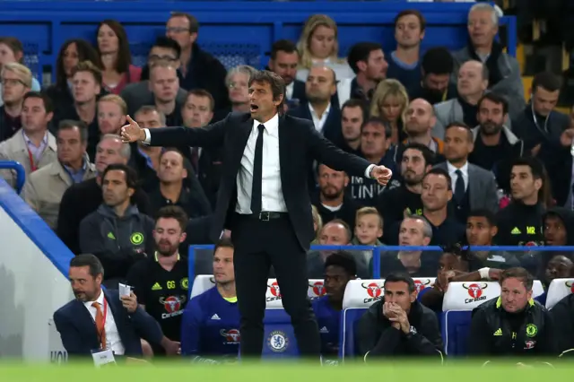 Chelsea manager Antonio Conte