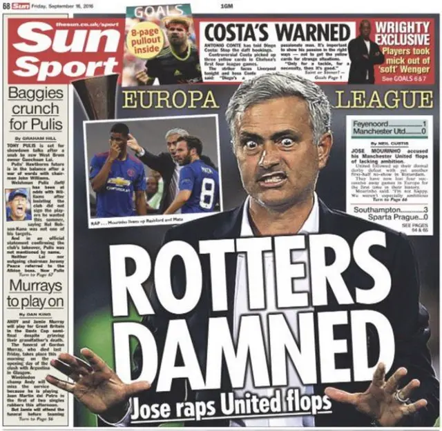 Sun back page 16 September