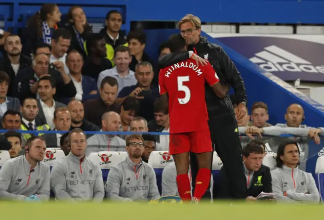 Liverpool's Georginio Wijnaldum
