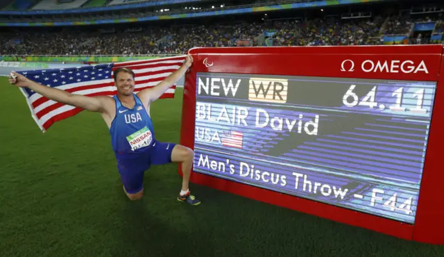 David Blair sets a new world record