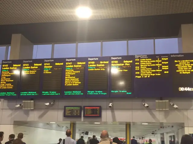 Train delays