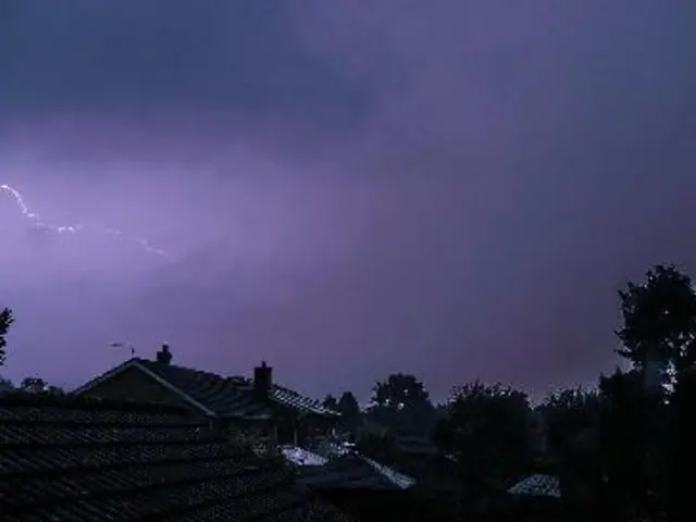 Lightning over St Leonards