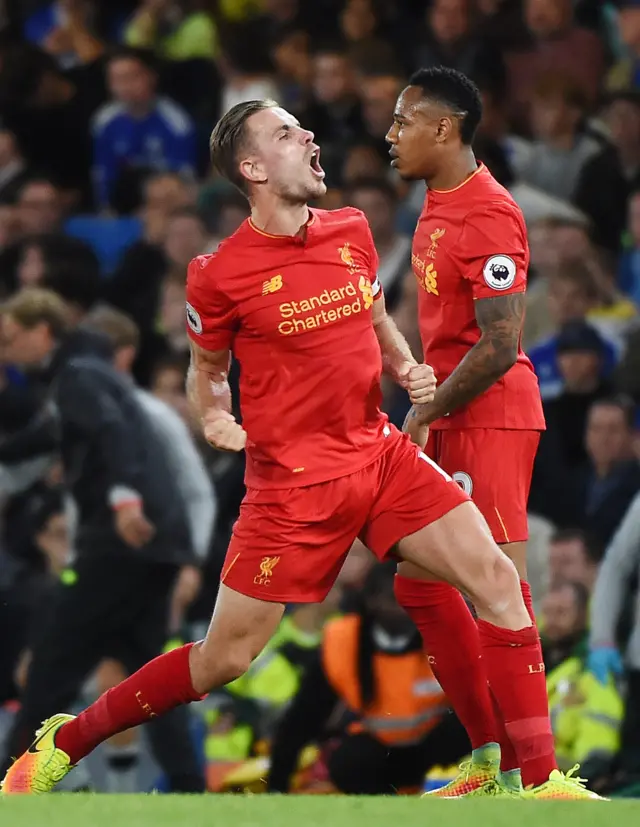 Liverpool's Jordan Henderson
