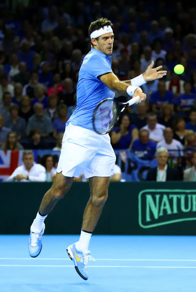 Del Potro forehand