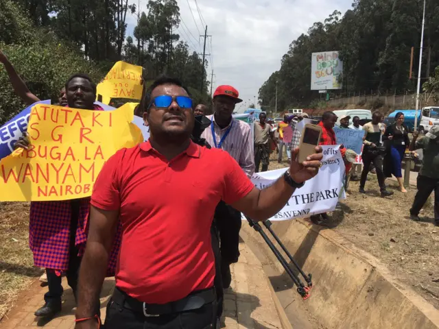 Kenyan conservationists oppose plans to build railway line across park