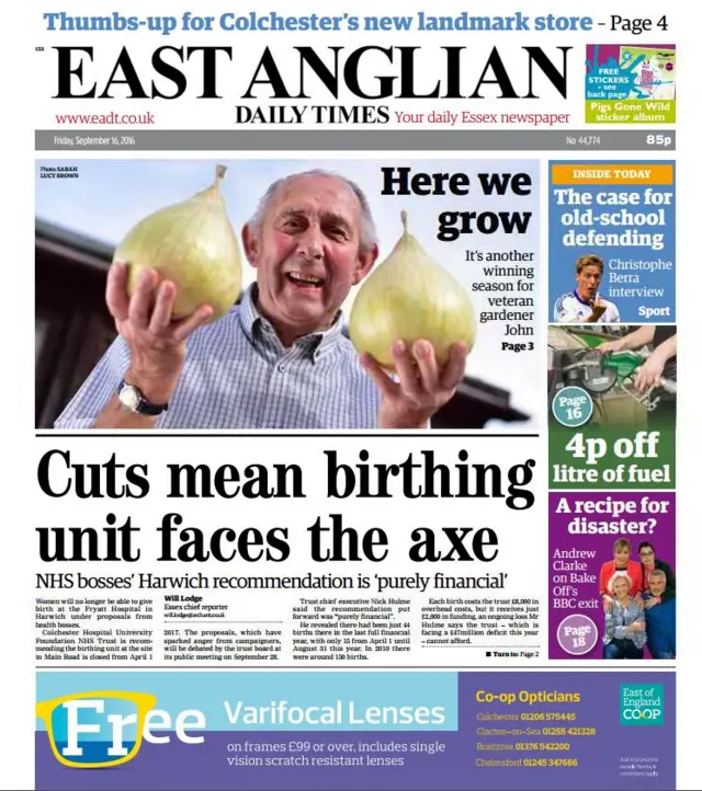 Front of the EADT