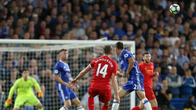 Liverpool's Jordan Henderson