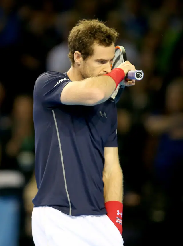 Andy Murray losing