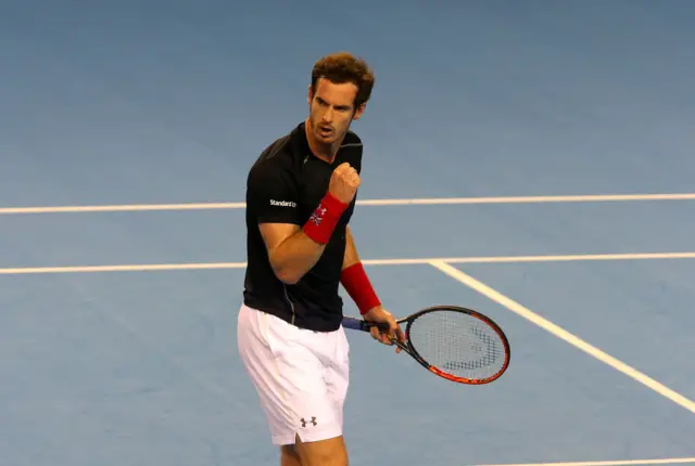 Murray fist-pump